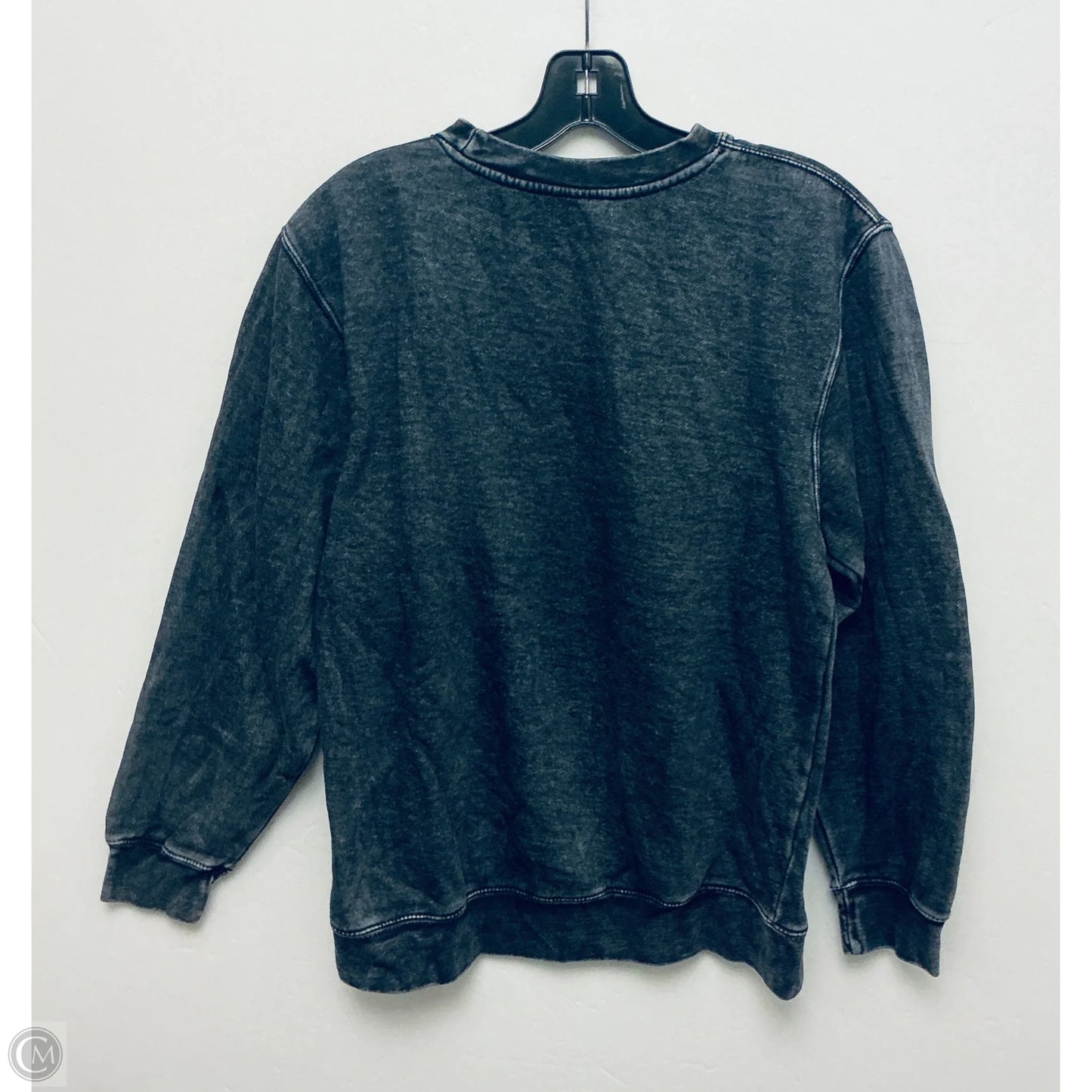 Sweatshirt Crewneck By Clothes Mentor In Grey, Size: S