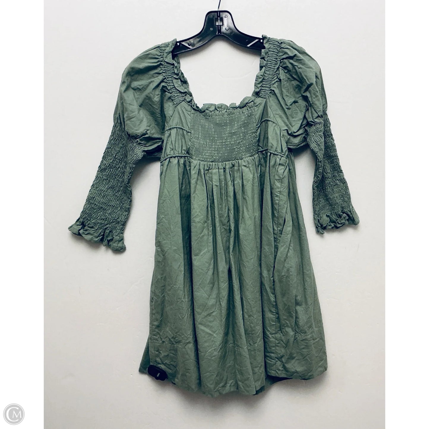 Dress Casual Midi By Bohme In Green, Size: Xs