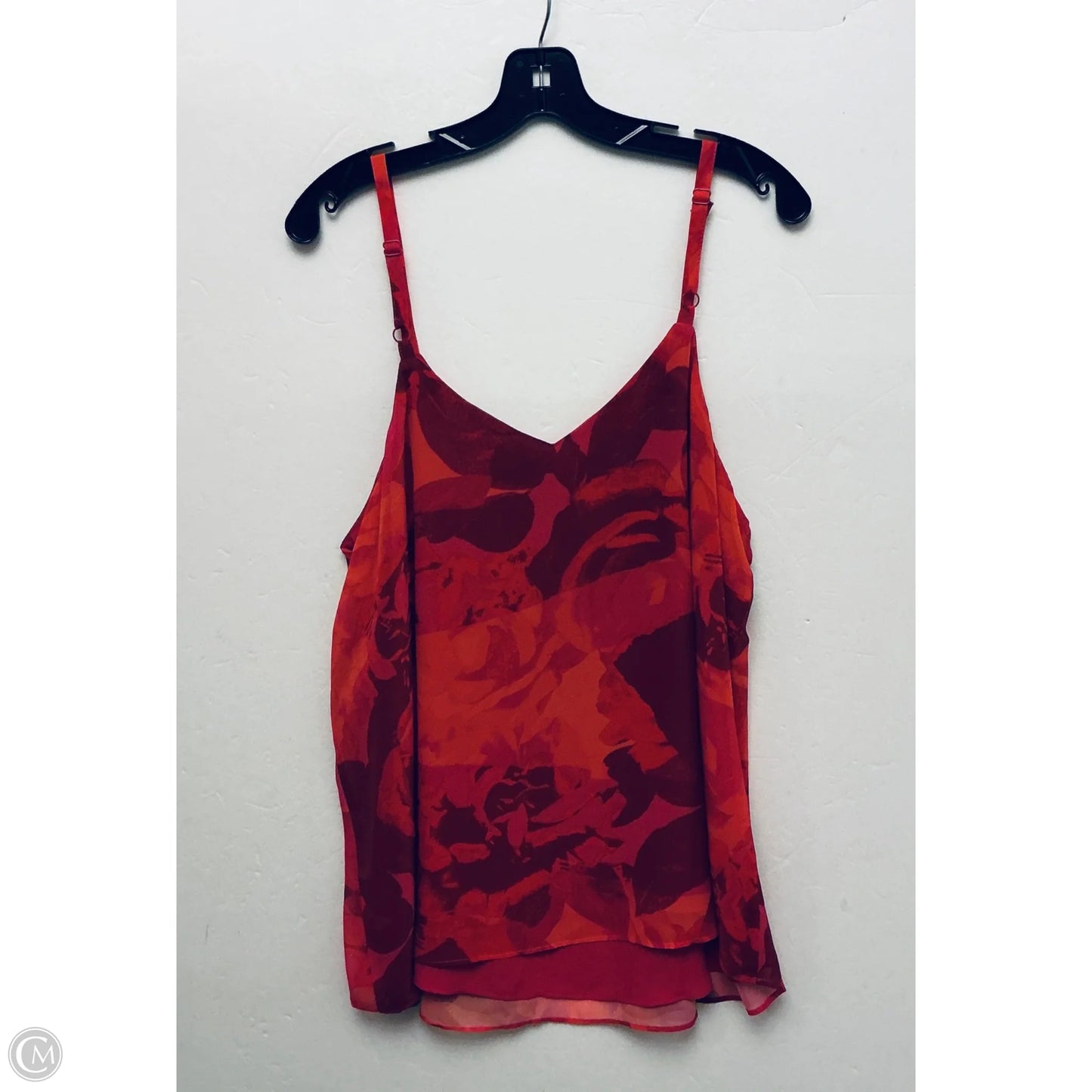 Top Sleeveless By Torrid In Pink & Red, Size: 2x