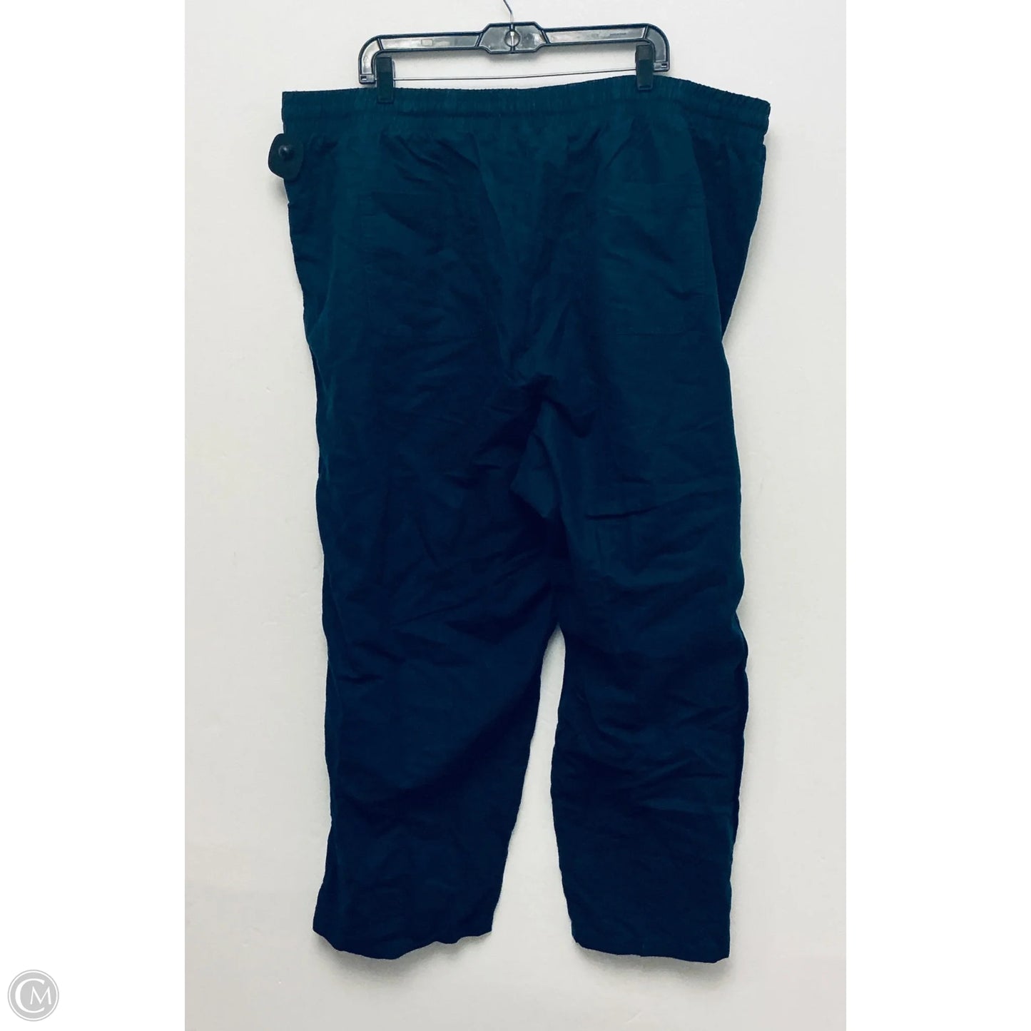 Pants Wide Leg By Amazon Essentials In Navy, Size: 4x