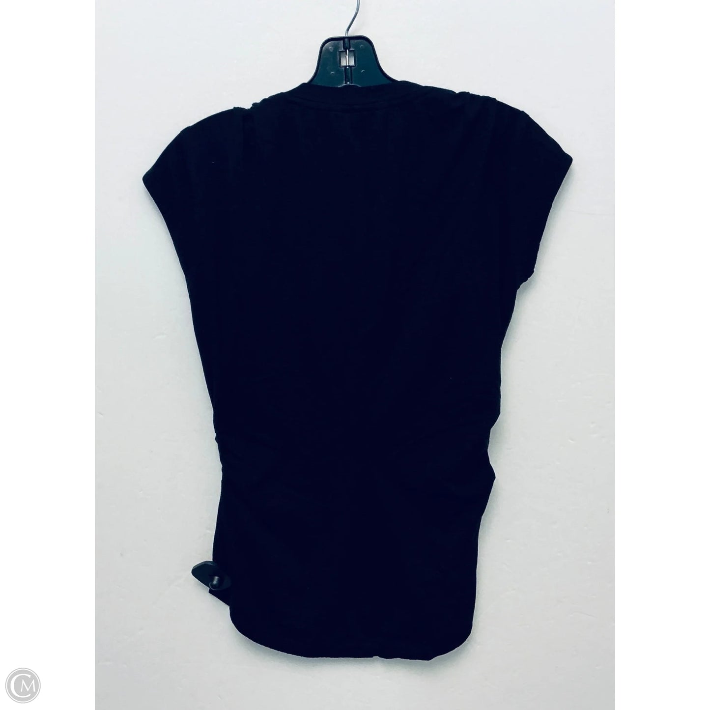 Athletic Top Short Sleeve By Athleta In Black, Size: Xs