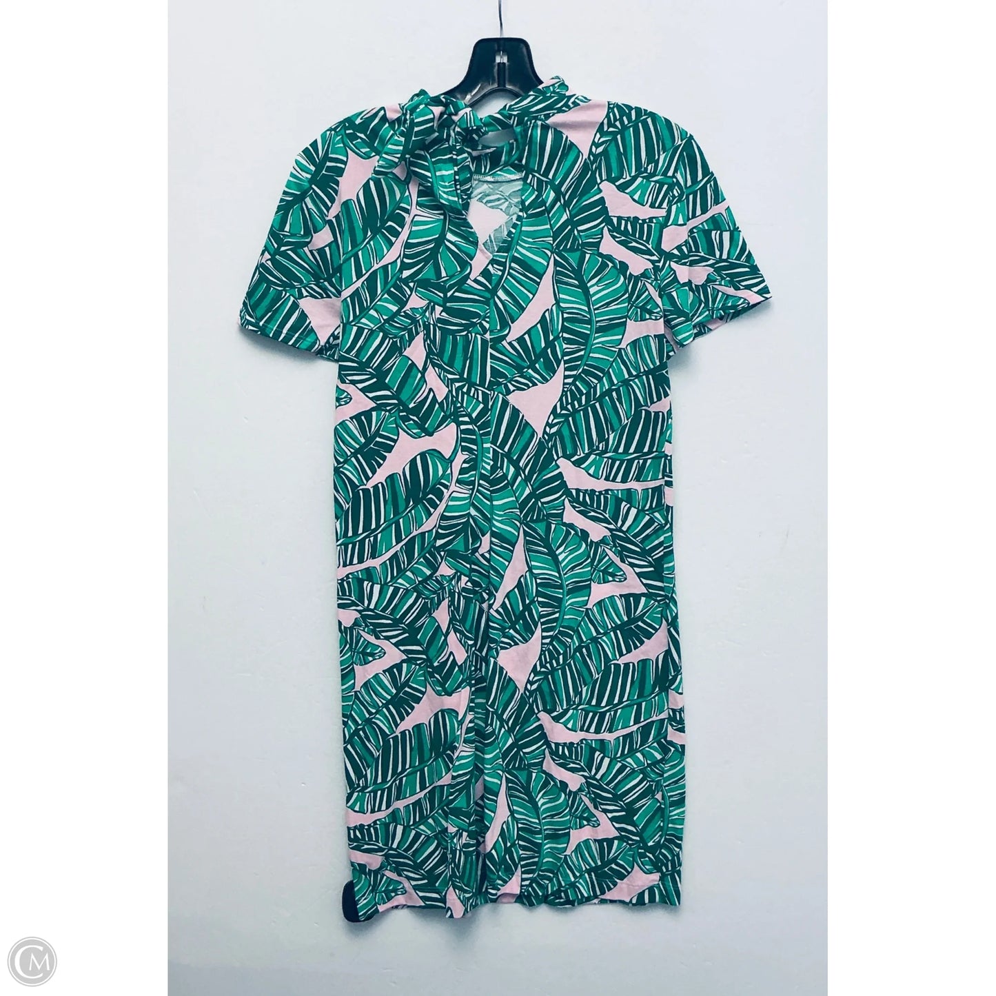 Dress Designer By Lilly Pulitzer In Green & Pink, Size: M