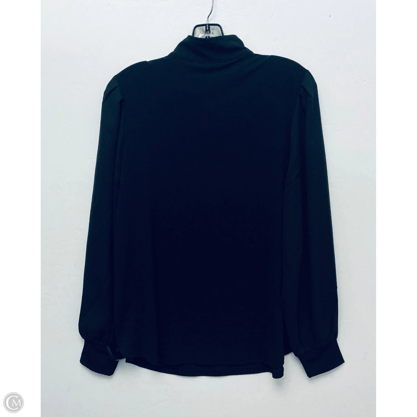 Top Long Sleeve By Clothes Mentor In Black, Size: L