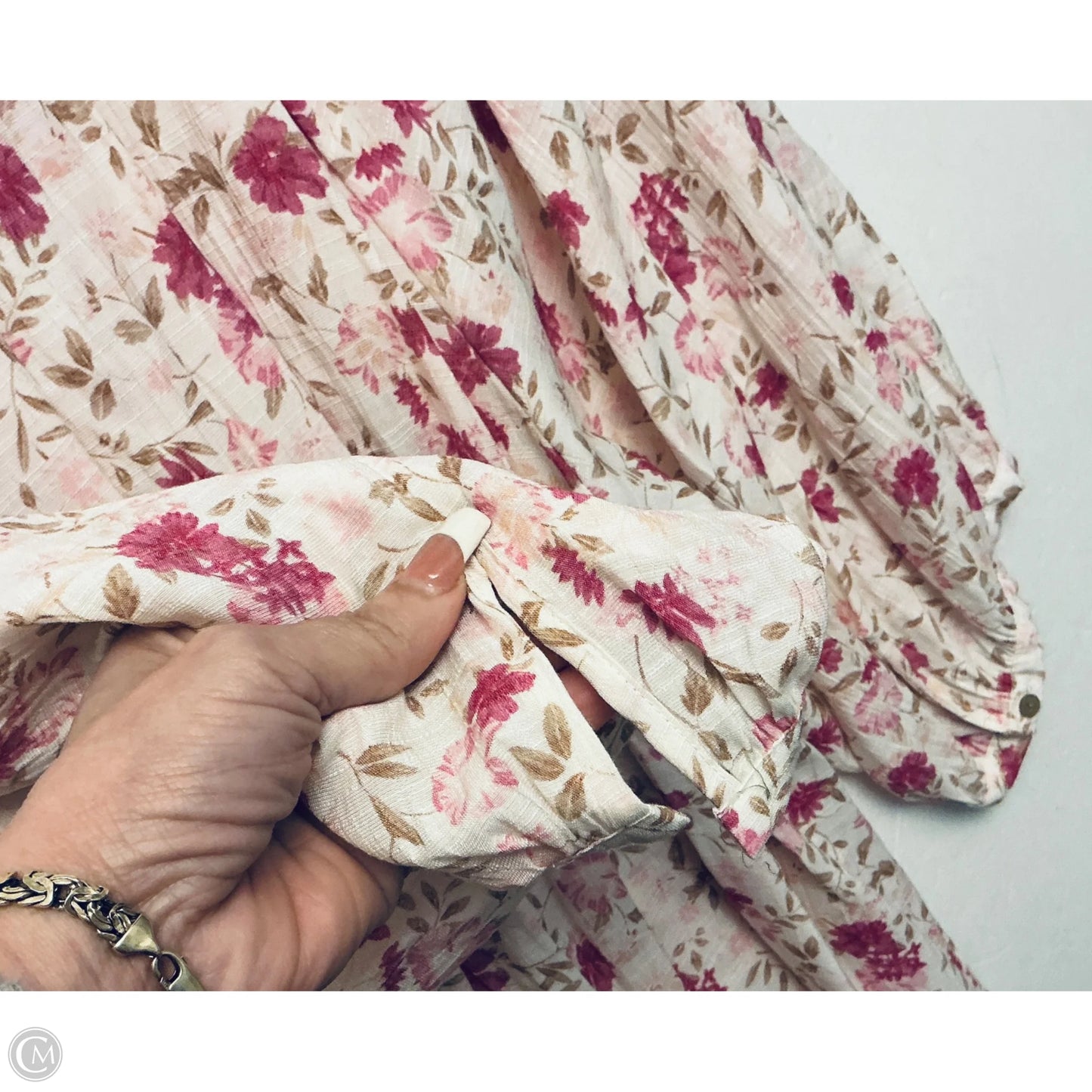 Top Long Sleeve By Lc Lauren Conrad In Pink, Size: Xxl