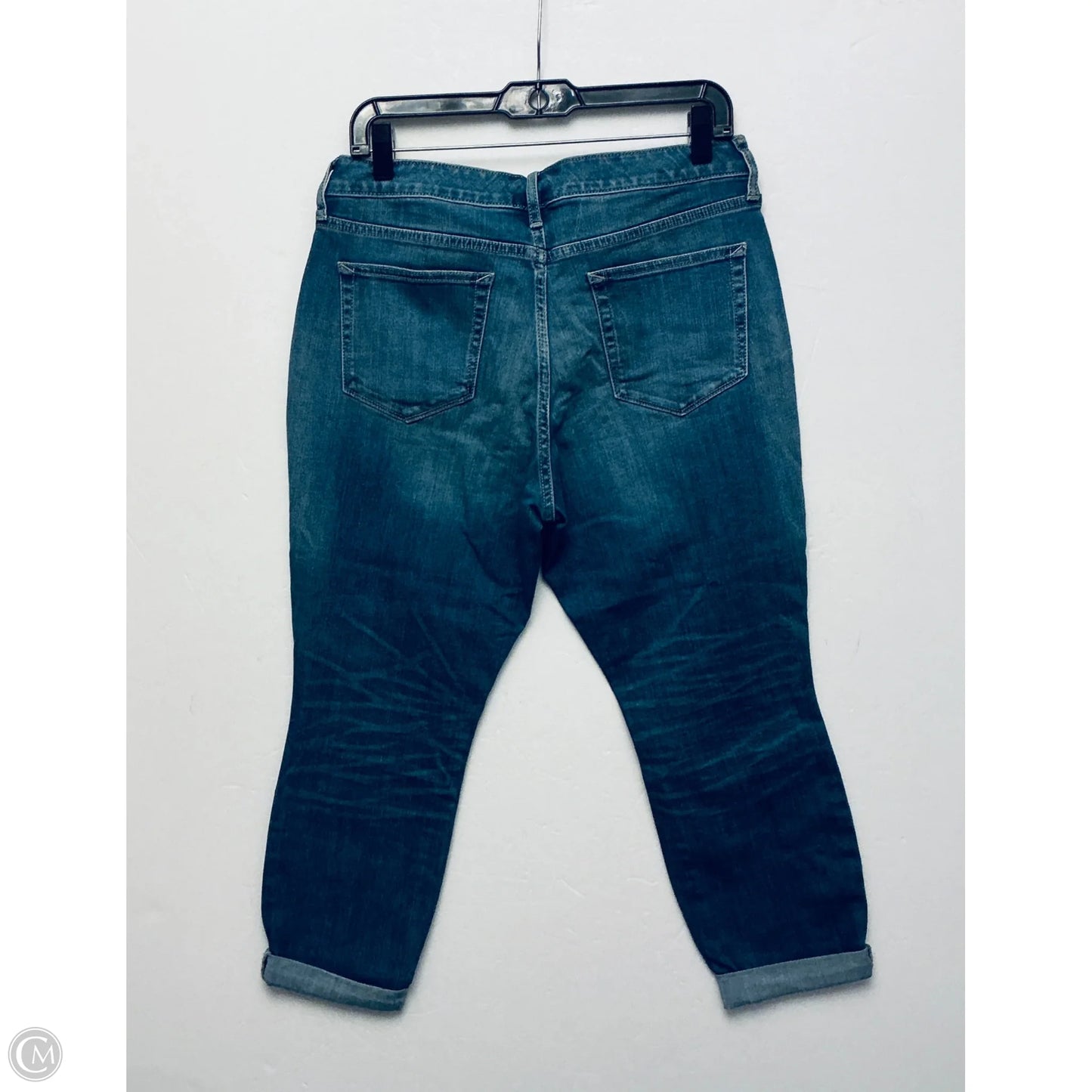 Jeans Cropped By Ana In Blue Denim, Size: 14p