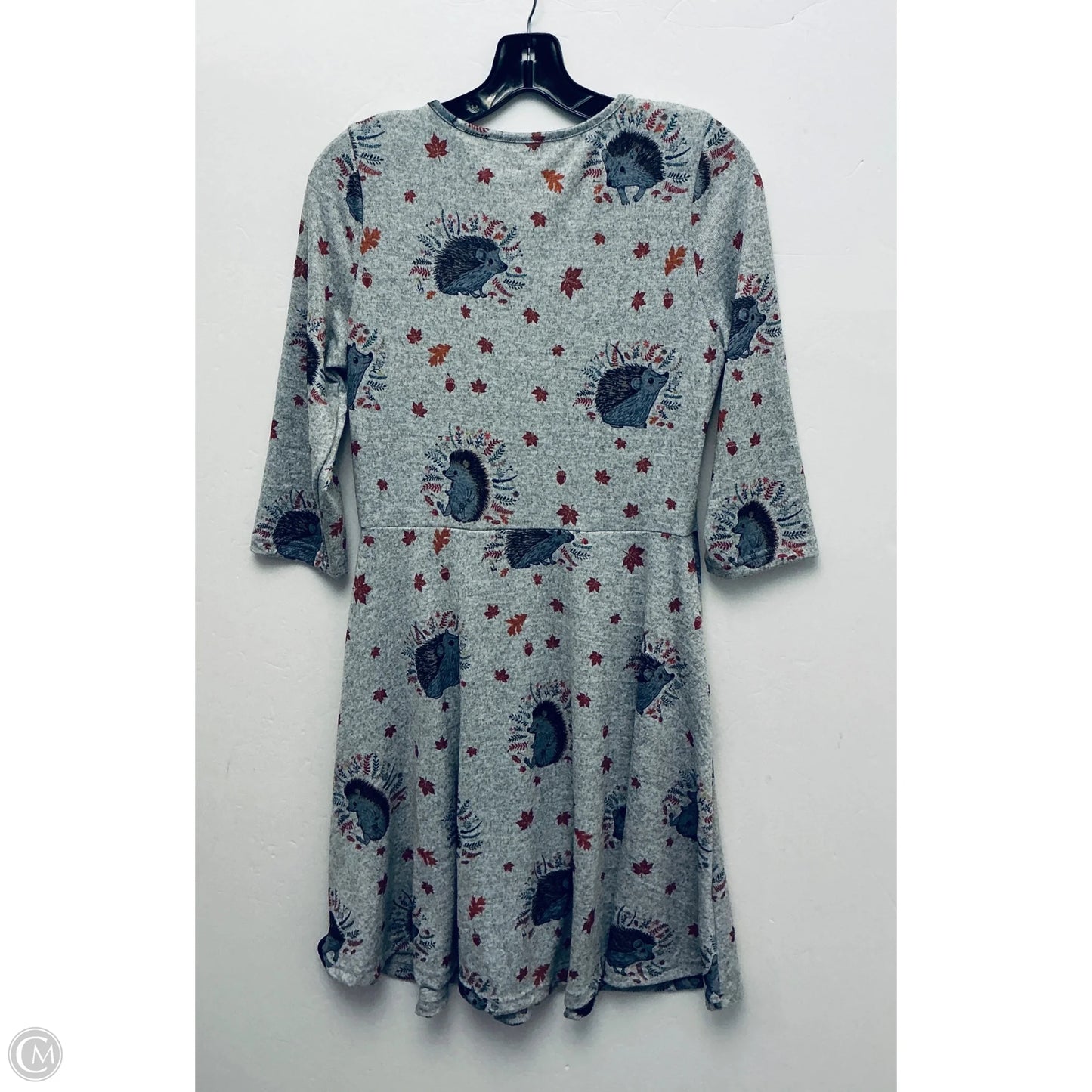 Dress Casual Midi By Clothes Mentor In Grey, Size: S