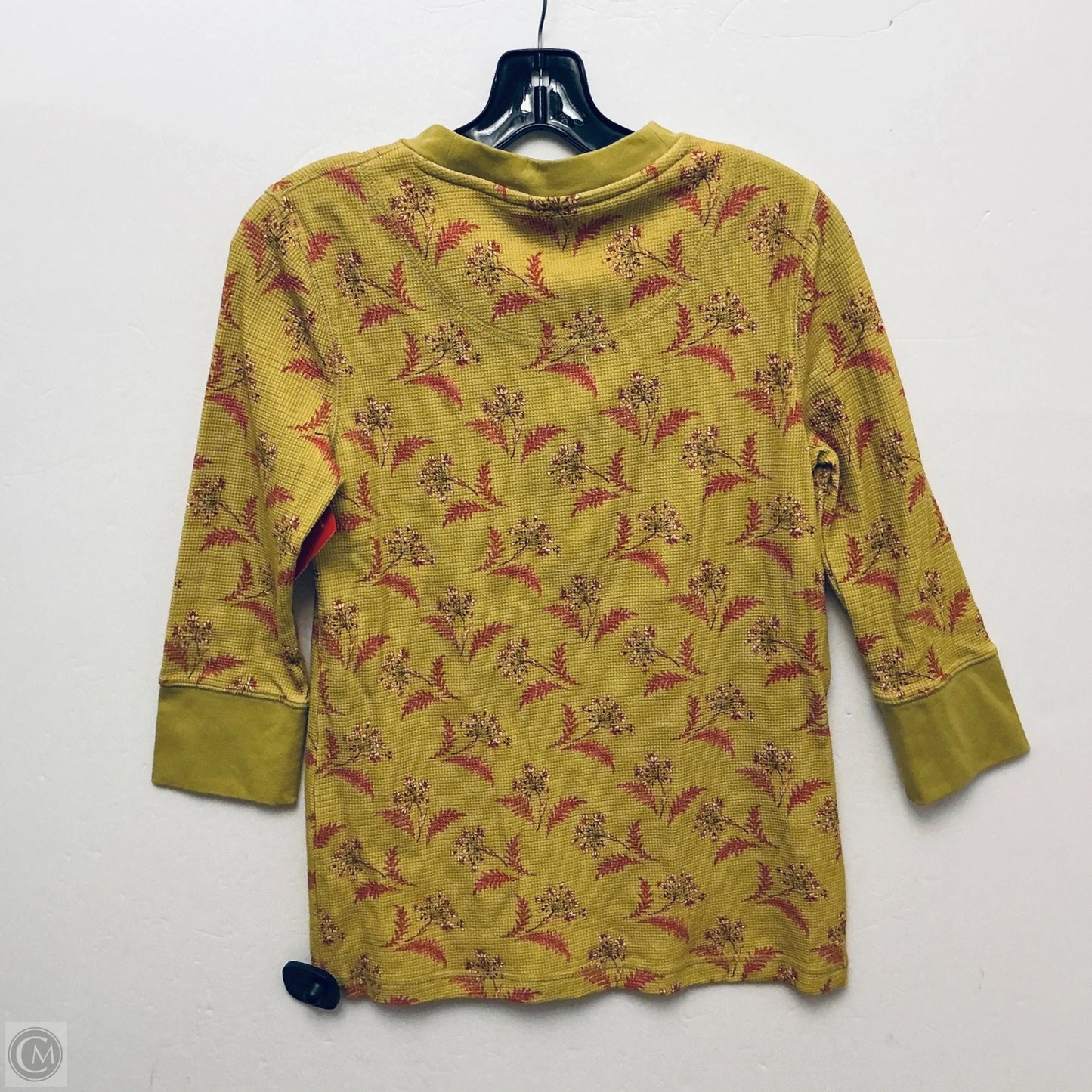 Top Long Sleeve By Sundance In Yellow, Size: S