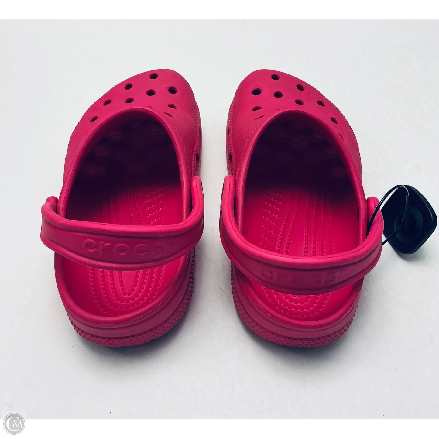 Shoes Flats By Crocs In Pink, Size: 8
