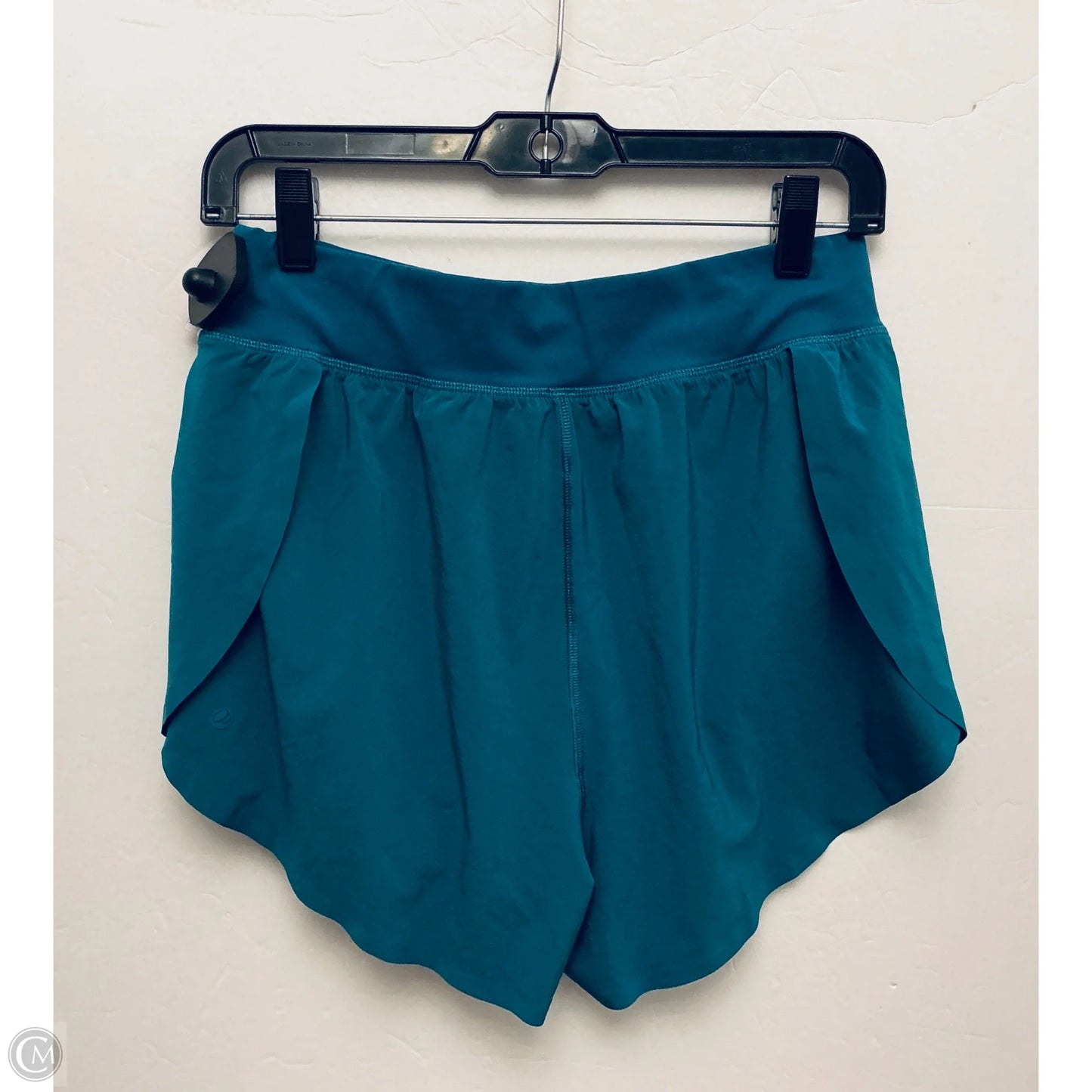 Athletic Shorts By Crz Yoga In Teal, Size: L