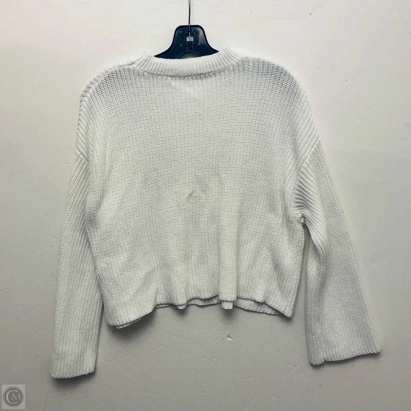 Sweater By Moon And Madison In White, Size: Xs