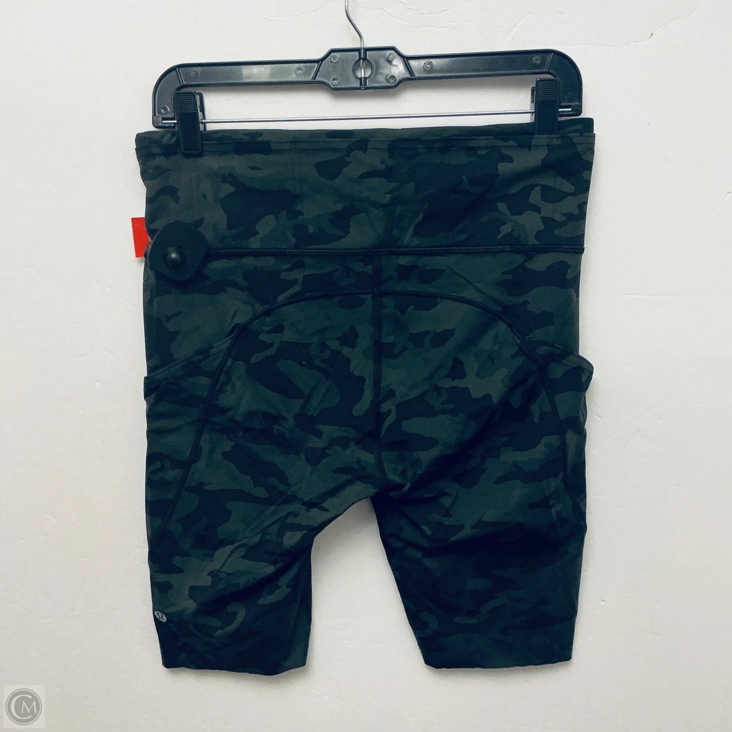 Athletic Shorts By Lululemon In Camouflage Print, Size: 10