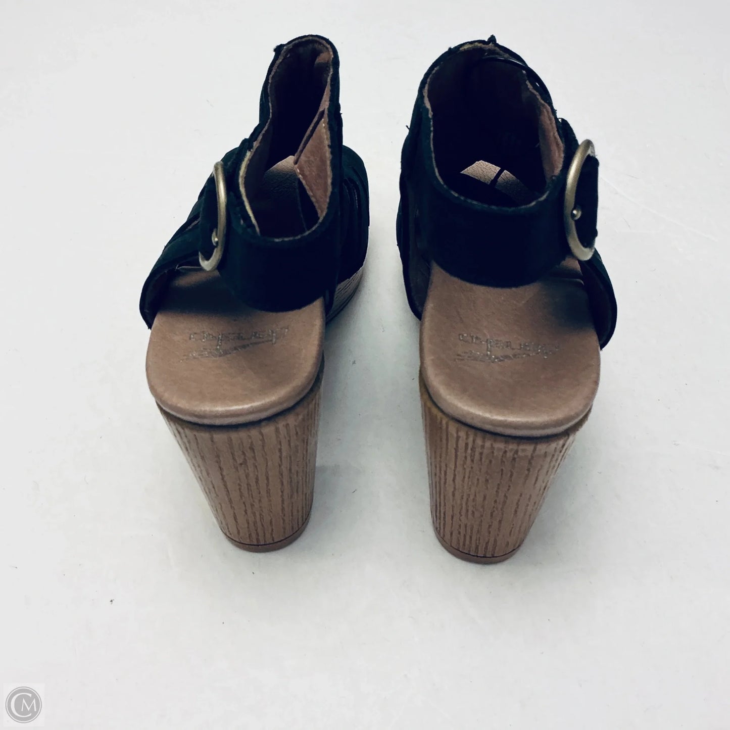Sandals Heels Block By Dansko In Black, Size: 7