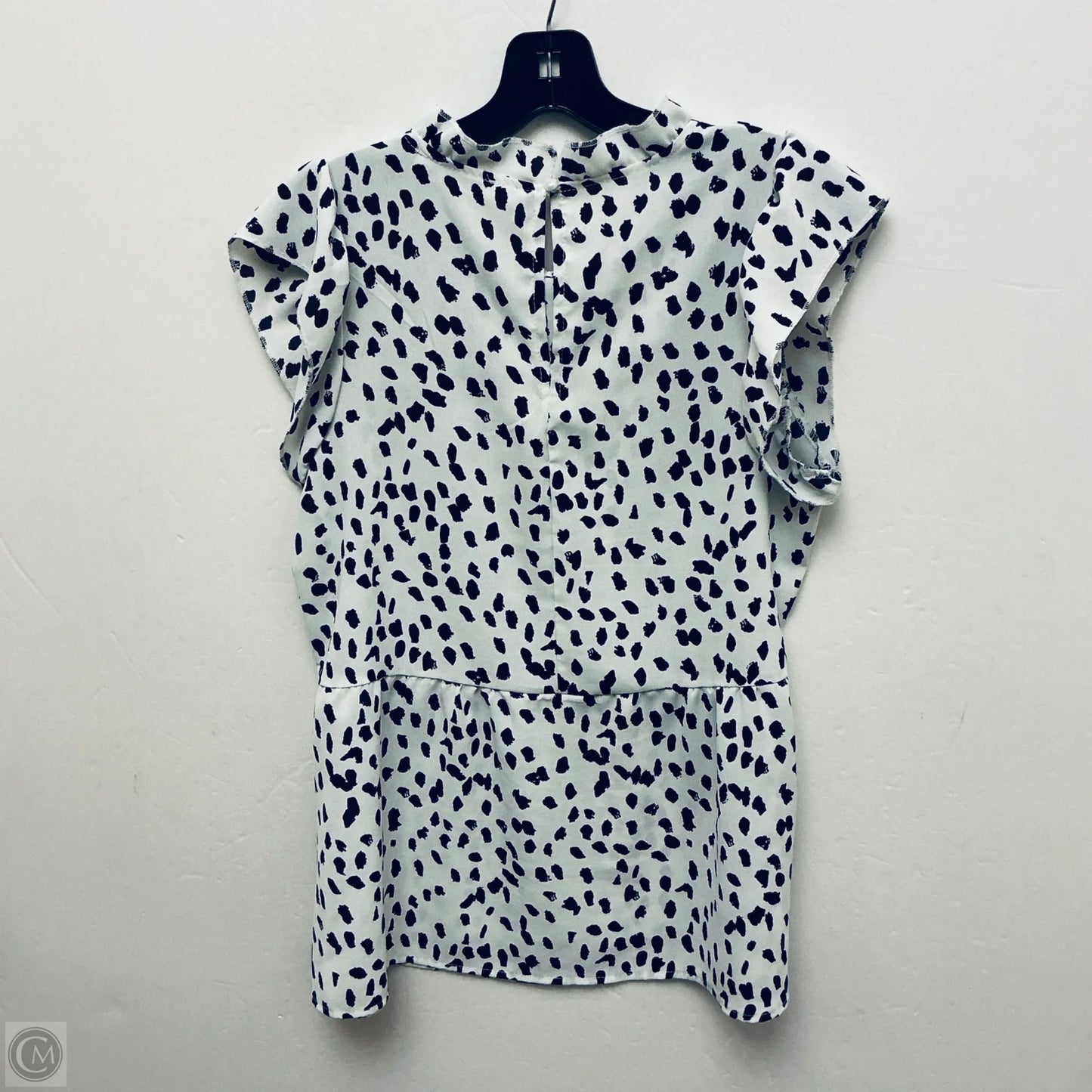Top Sleeveless By Clothes Mentor In Polkadot Pattern, Size: S