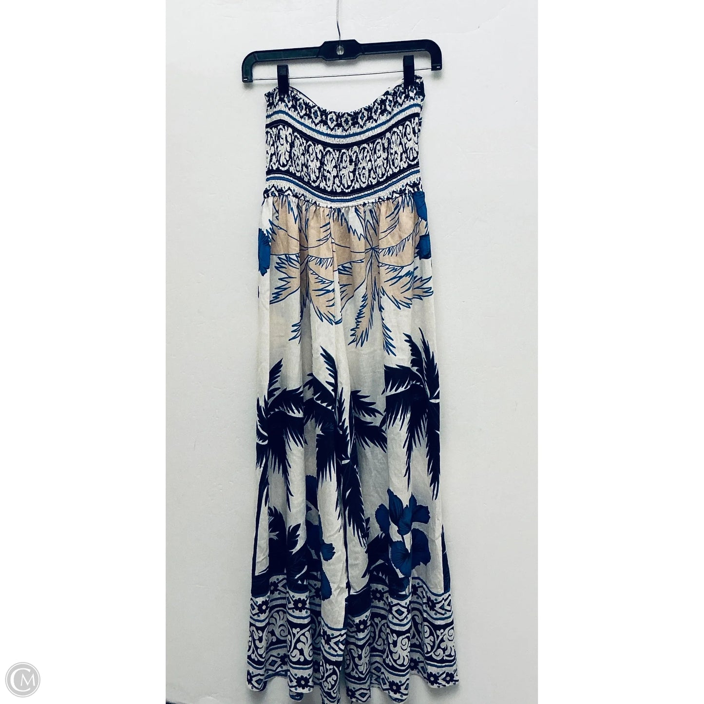 Jumpsuit By Aakaa In Blue & White, Size: S