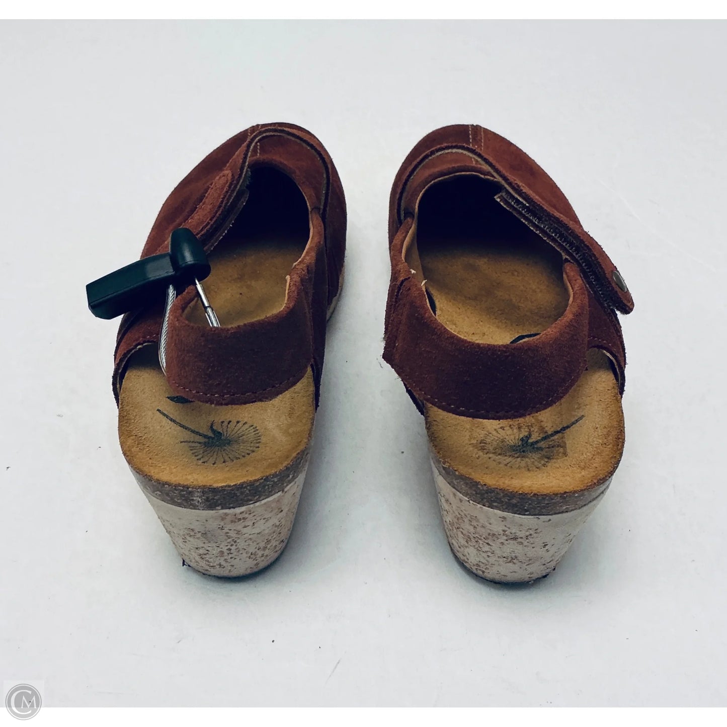 Shoes Heels Wedge By Otbt In Brown, Size: 9