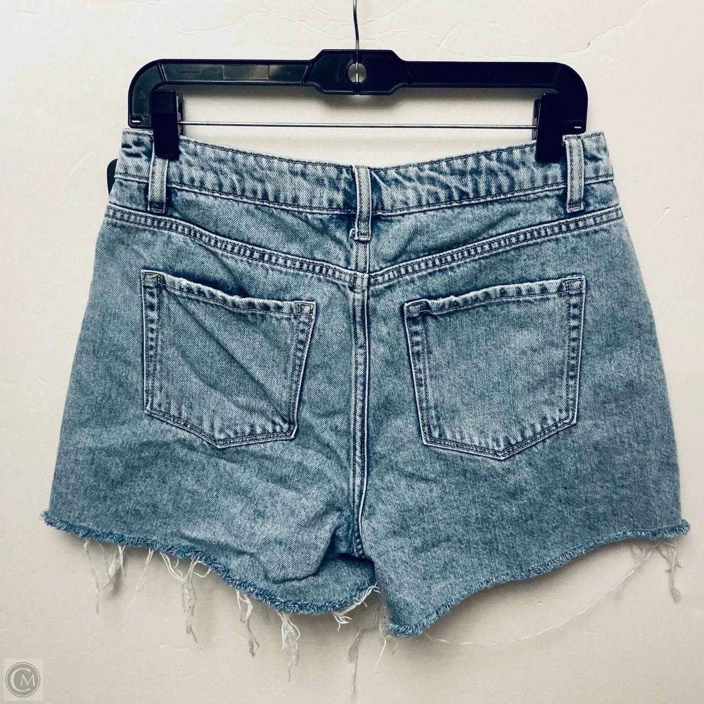 Shorts By Zenana In Blue Denim, Size: L