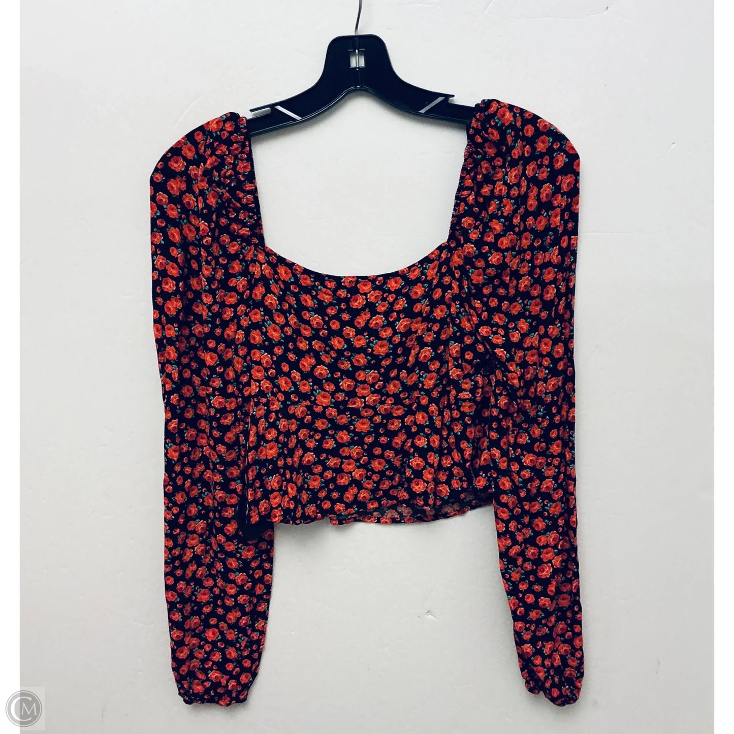 Top Long Sleeve By Mi Ami In Floral Print, Size: M