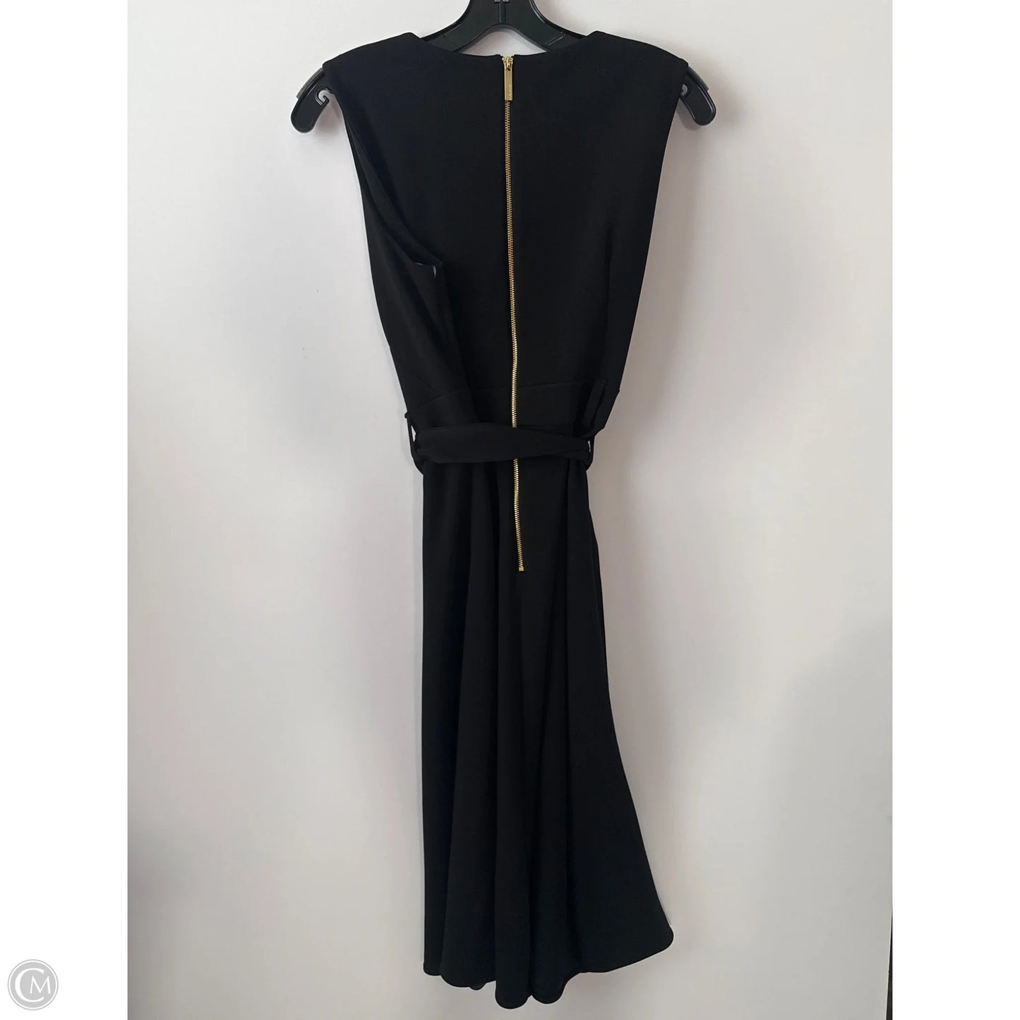 Dress Work By Calvin Klein In Black, Size: M
