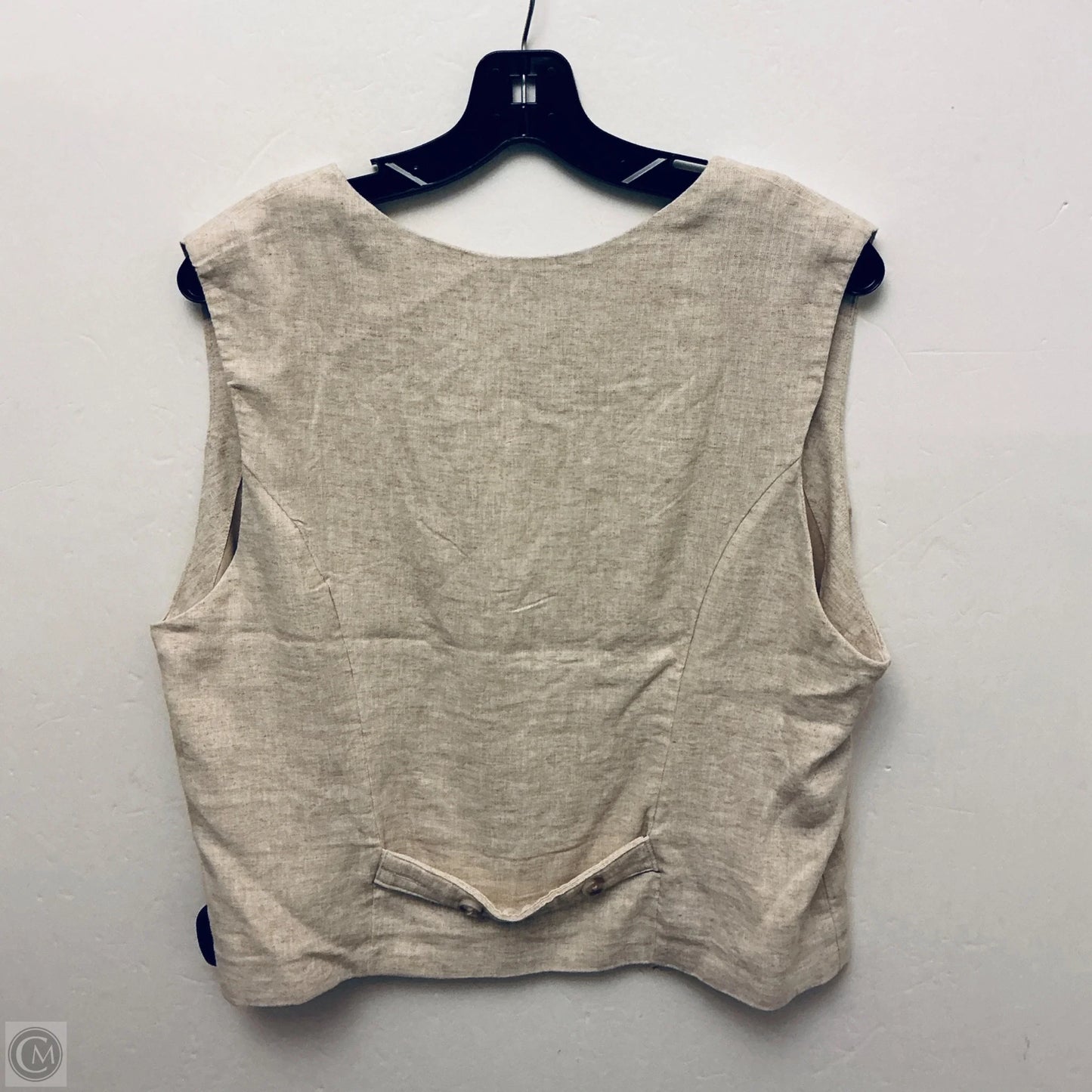 Vest Other By Abercrombie And Fitch In Tan, Size: Xl