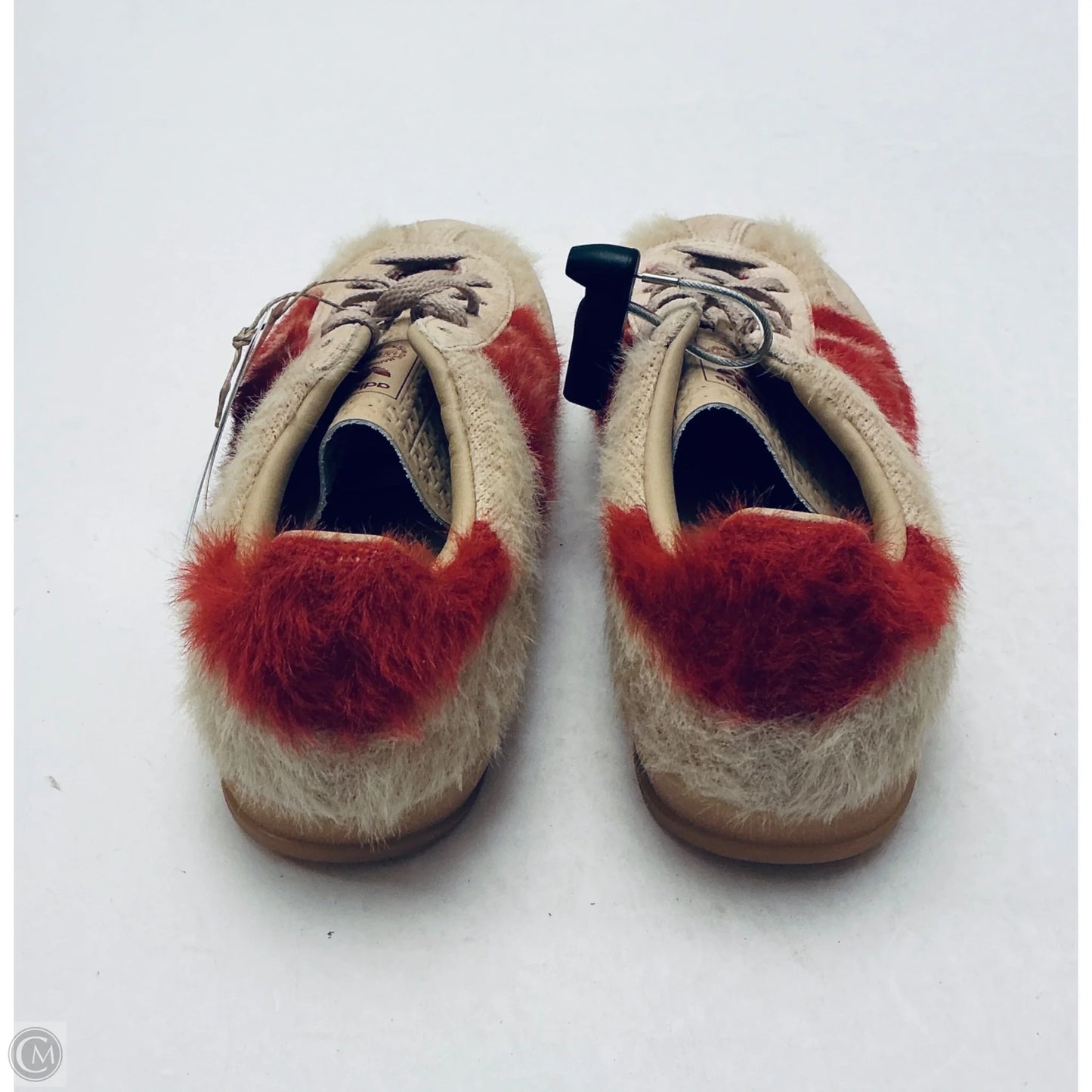 Shoes Sneakers By Adidas In Red & Tan, Size: 6.5