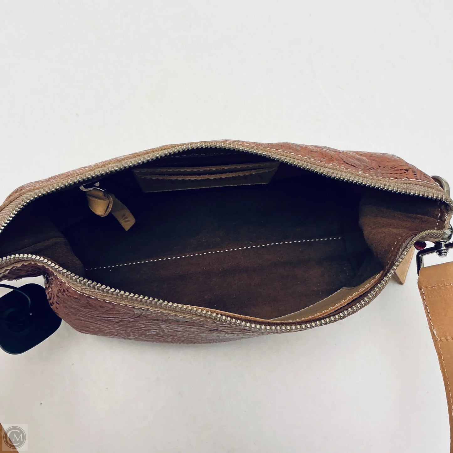 Handbag Leather By Consuela, Size: Small