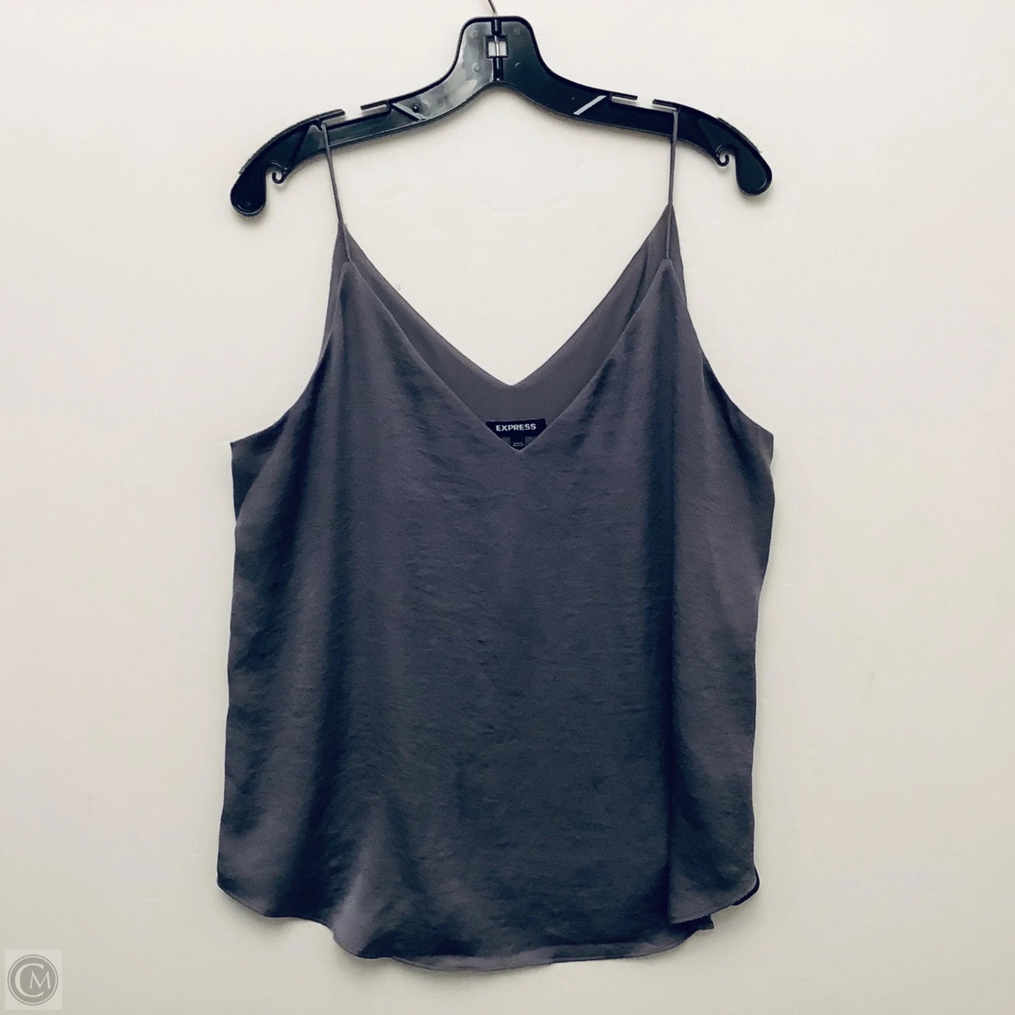 Top Sleeveless By Express In Grey, Size: L
