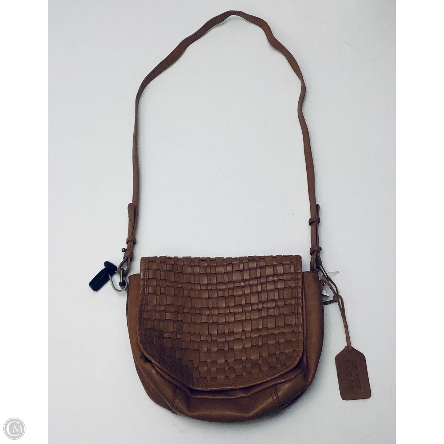 Crossbody Leather By Clothes Mentor, Size: Small