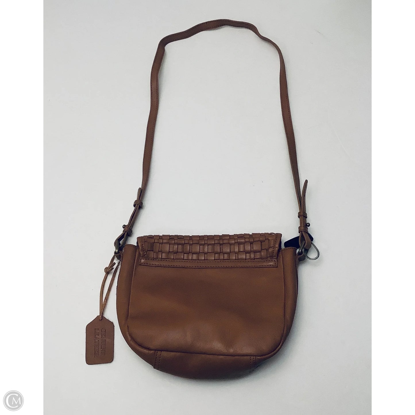Crossbody Leather By Clothes Mentor, Size: Small