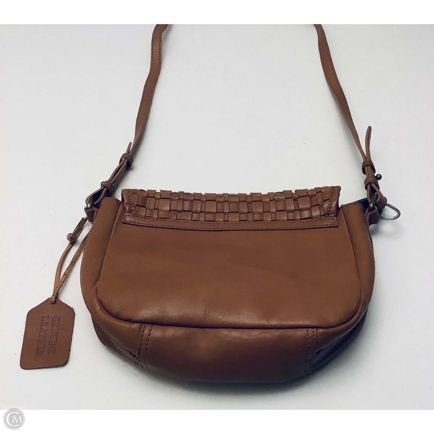 Crossbody Leather By Clothes Mentor, Size: Small