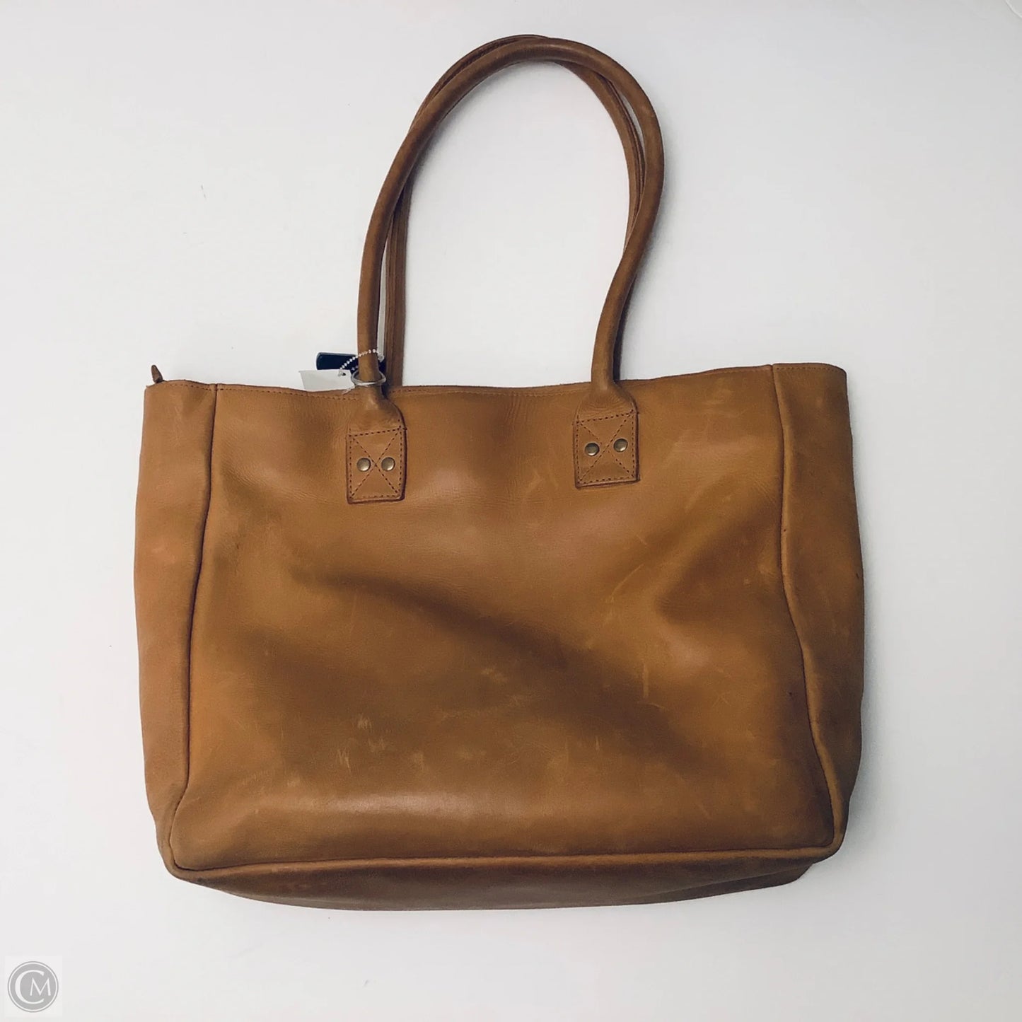 Handbag Leather By Clothes Mentor, Size: Large