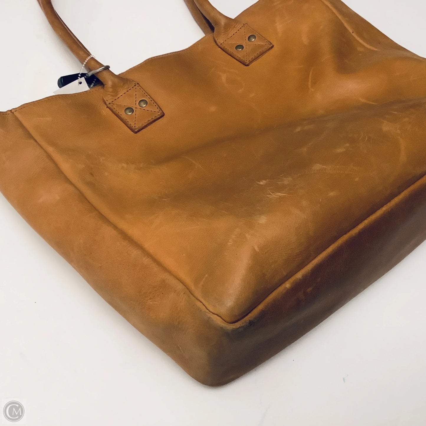 Handbag Leather By Clothes Mentor, Size: Large