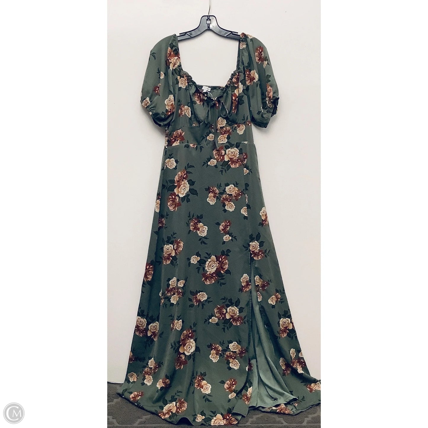Dress Casual Maxi By Clothes Mentor In Green, Size: L