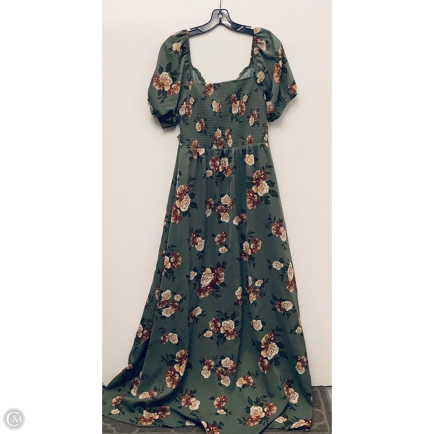 Dress Casual Maxi By Clothes Mentor In Green, Size: L