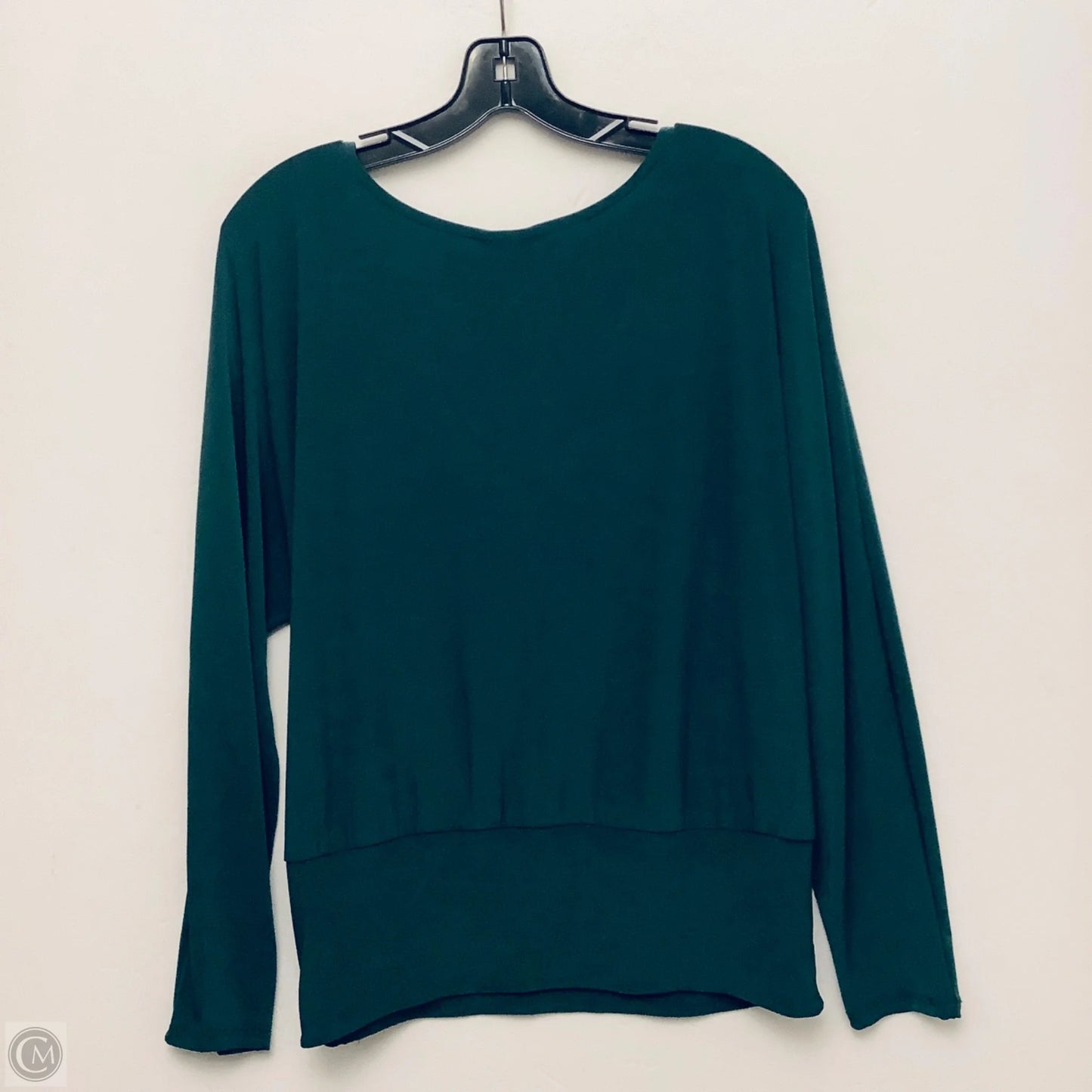 Top Long Sleeve By Daytrip In Green, Size: L