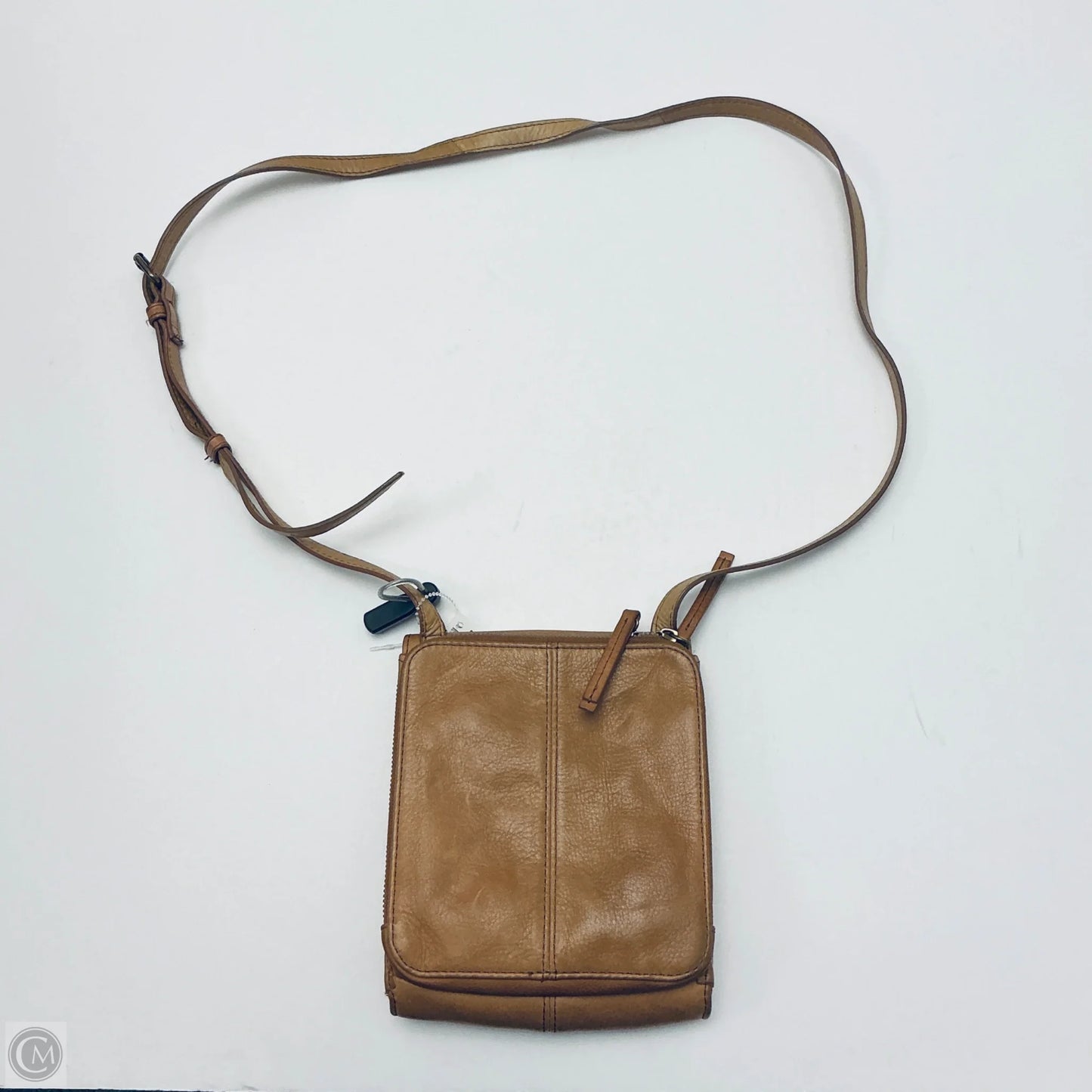 Crossbody Leather By Clothes Mentor, Size: Small