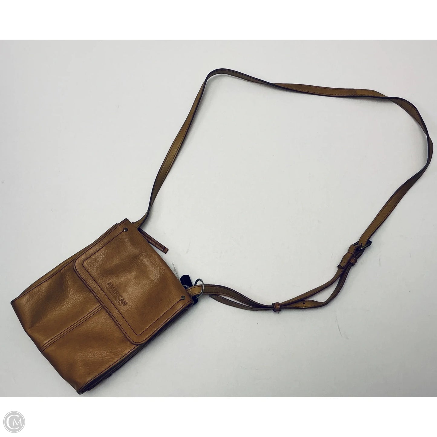 Crossbody Leather By Clothes Mentor, Size: Small