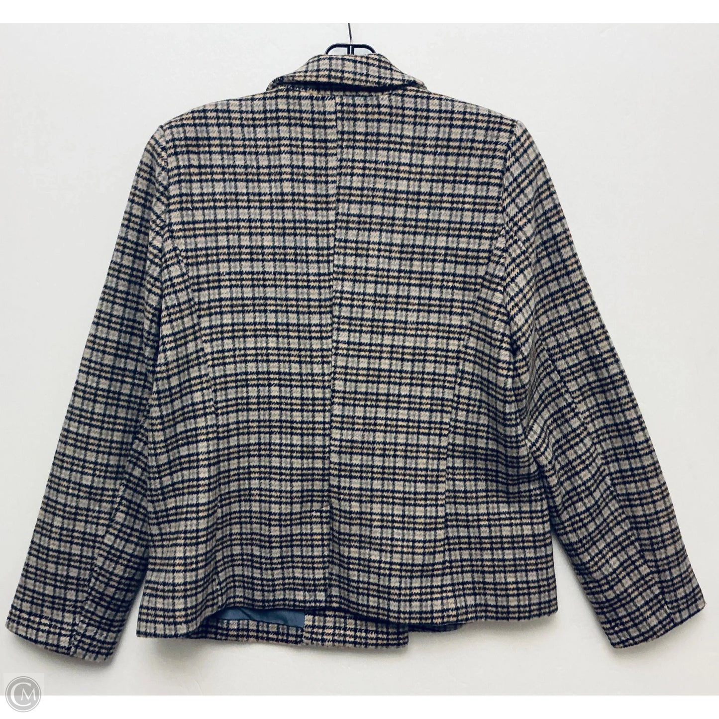 Blazer By Clothes Mentor In Striped Pattern, Size: M