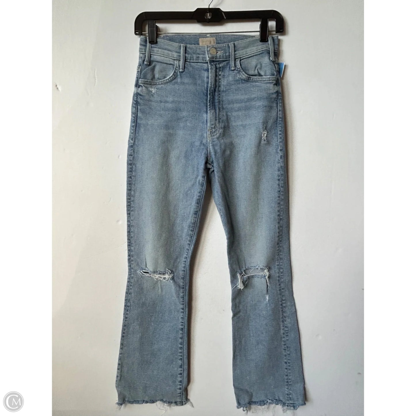 Jeans Skinny By Mother In Blue Denim, Size: 26