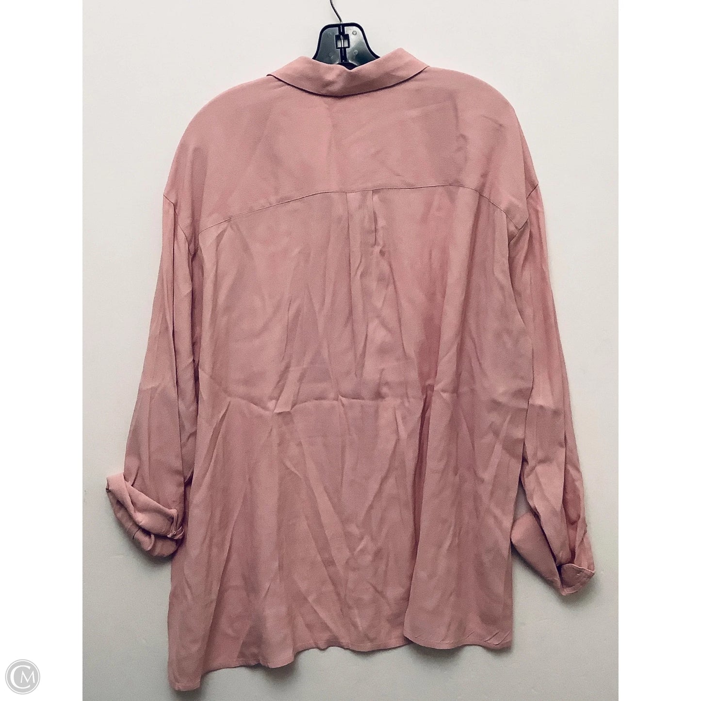 Top Long Sleeve By J. Jill In Pink, Size: 2x