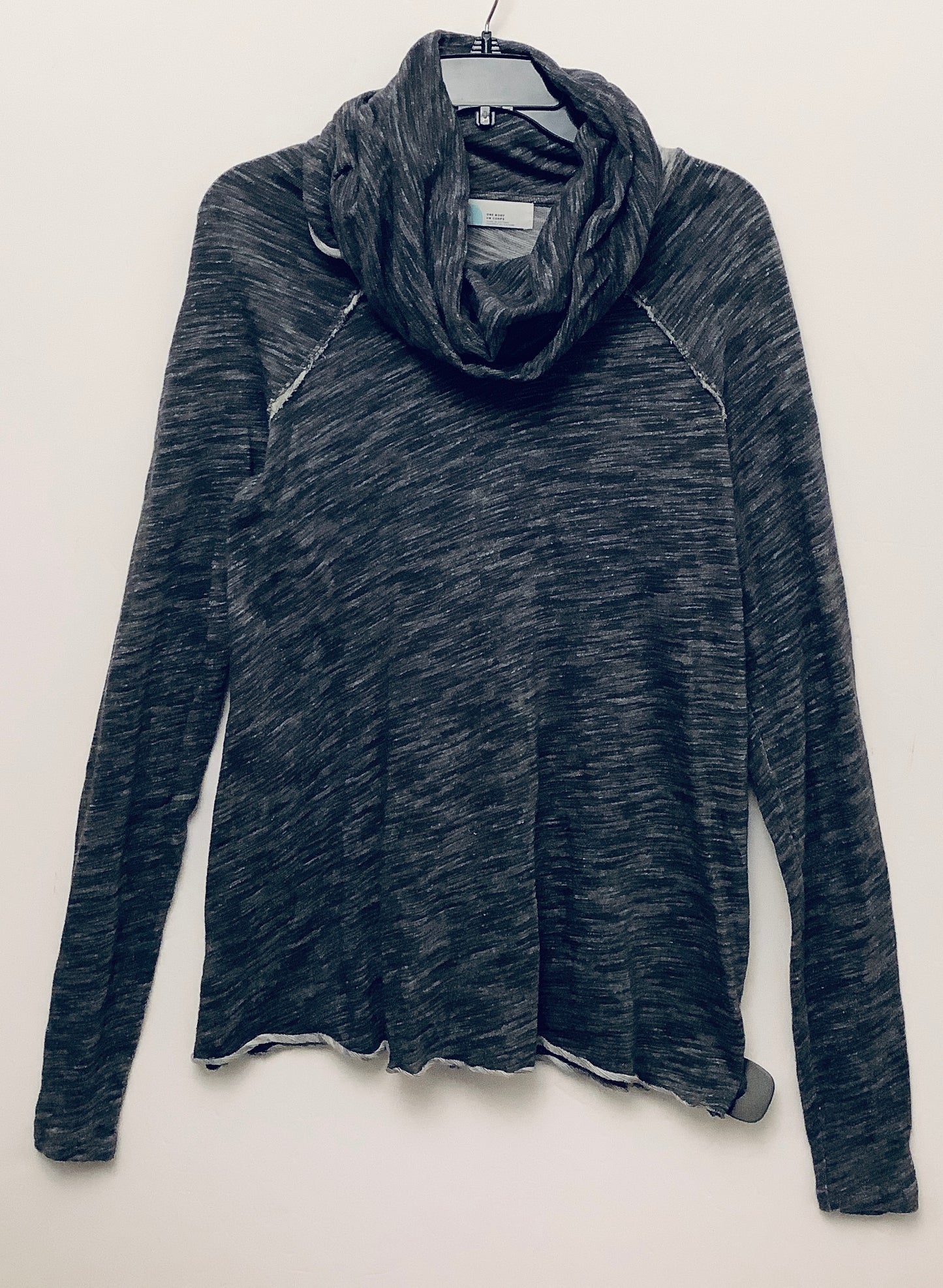 Sweatshirt Crewneck By Free People In Grey, Size: S
