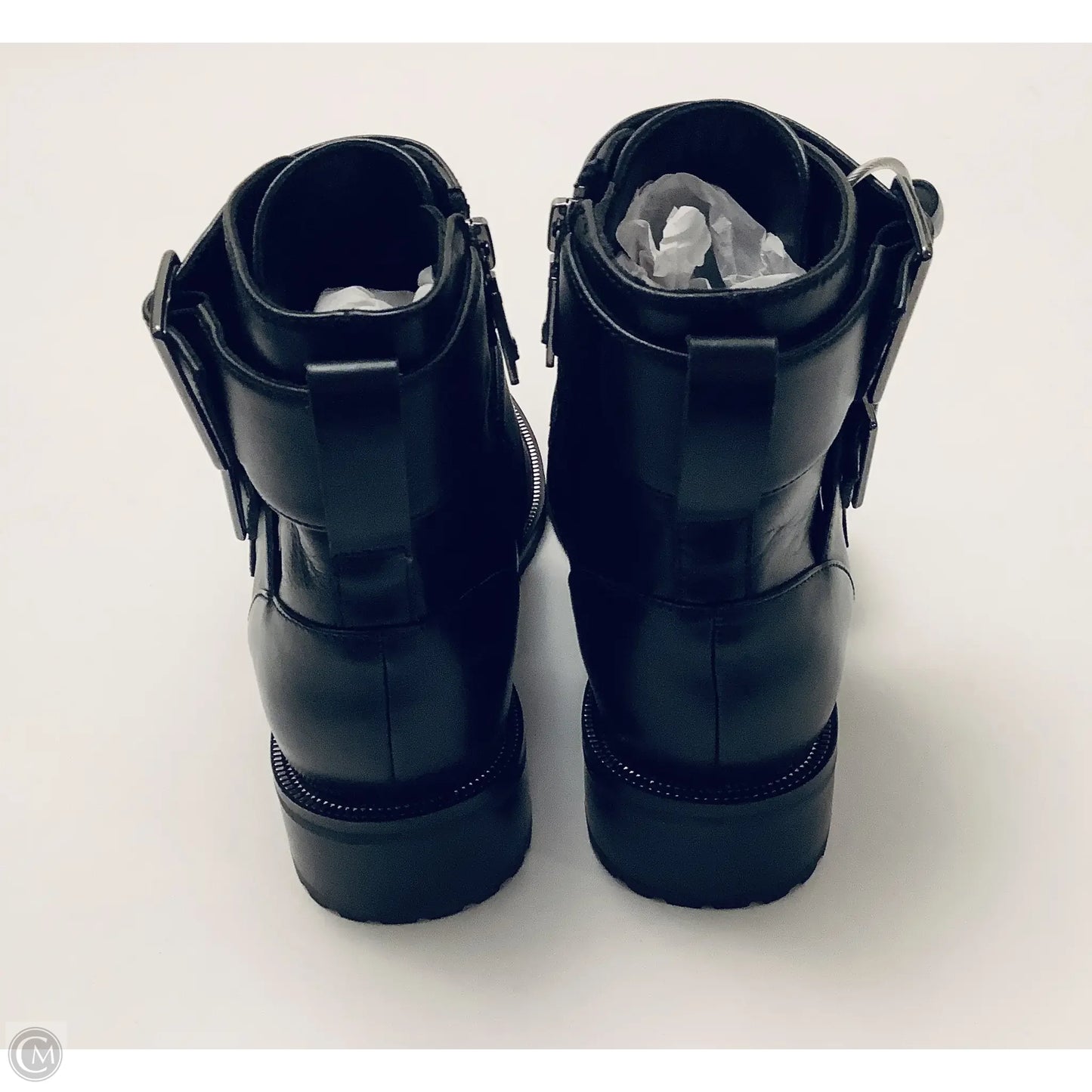 Boots Ankle Flats By Blondo In Black, Size: 7