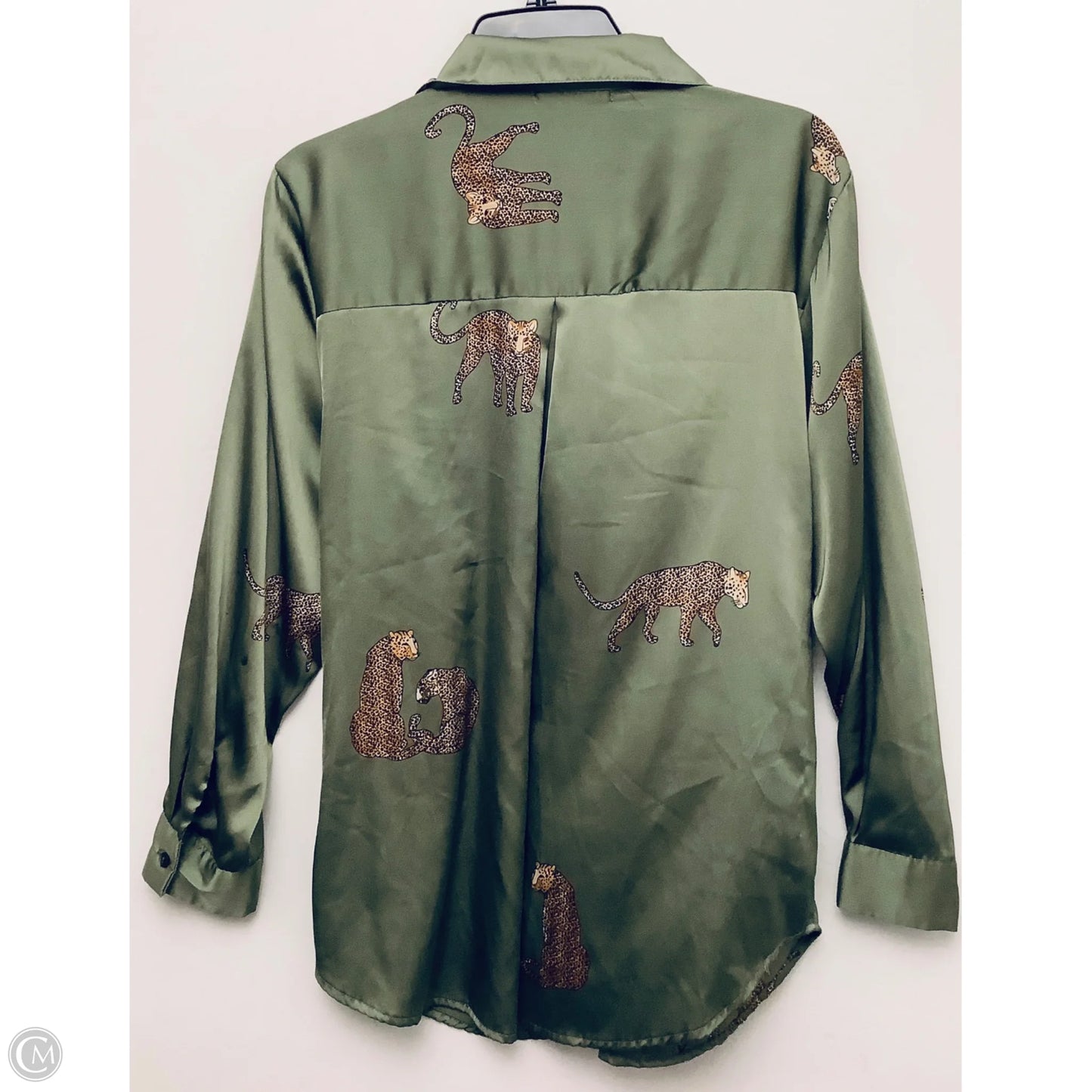 Top Long Sleeve By Jon And Anna In Green, Size: Xl