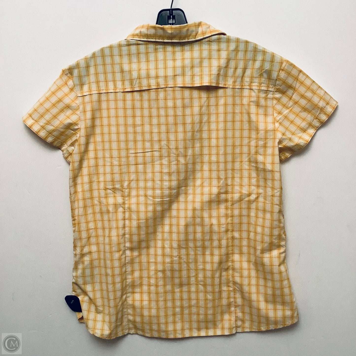Top Short Sleeve By The North Face In Yellow, Size: L