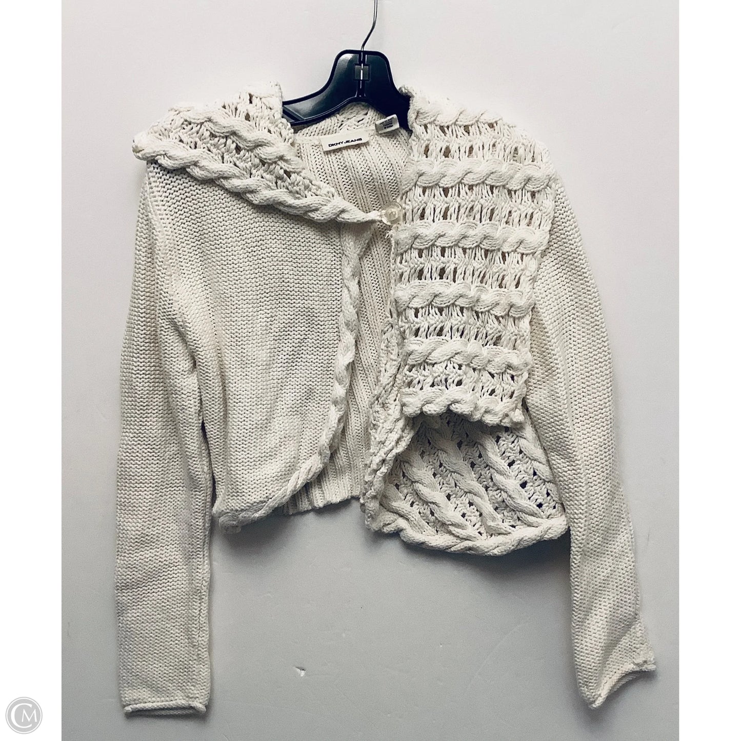 Sweater By Dkny In Cream, Size: M