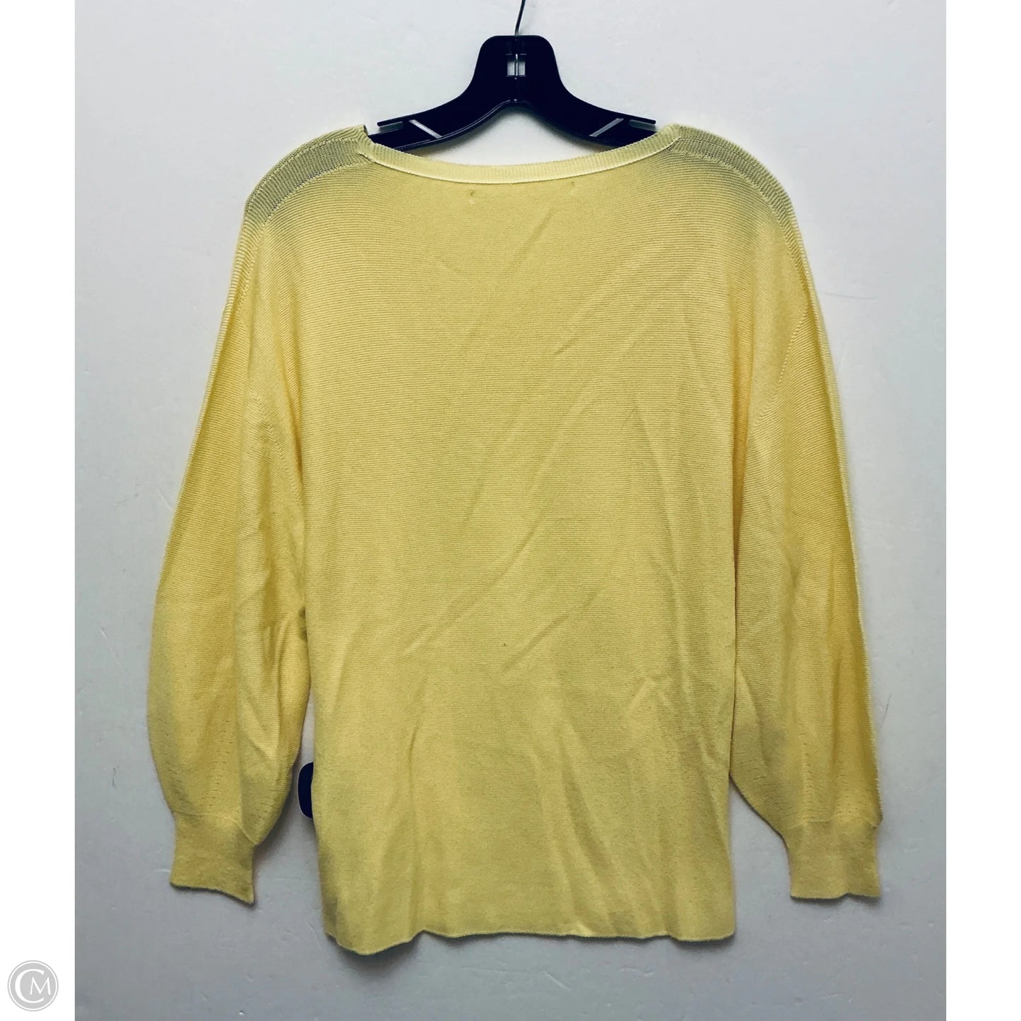 Sweater By Clothes Mentor In Yellow, Size: S