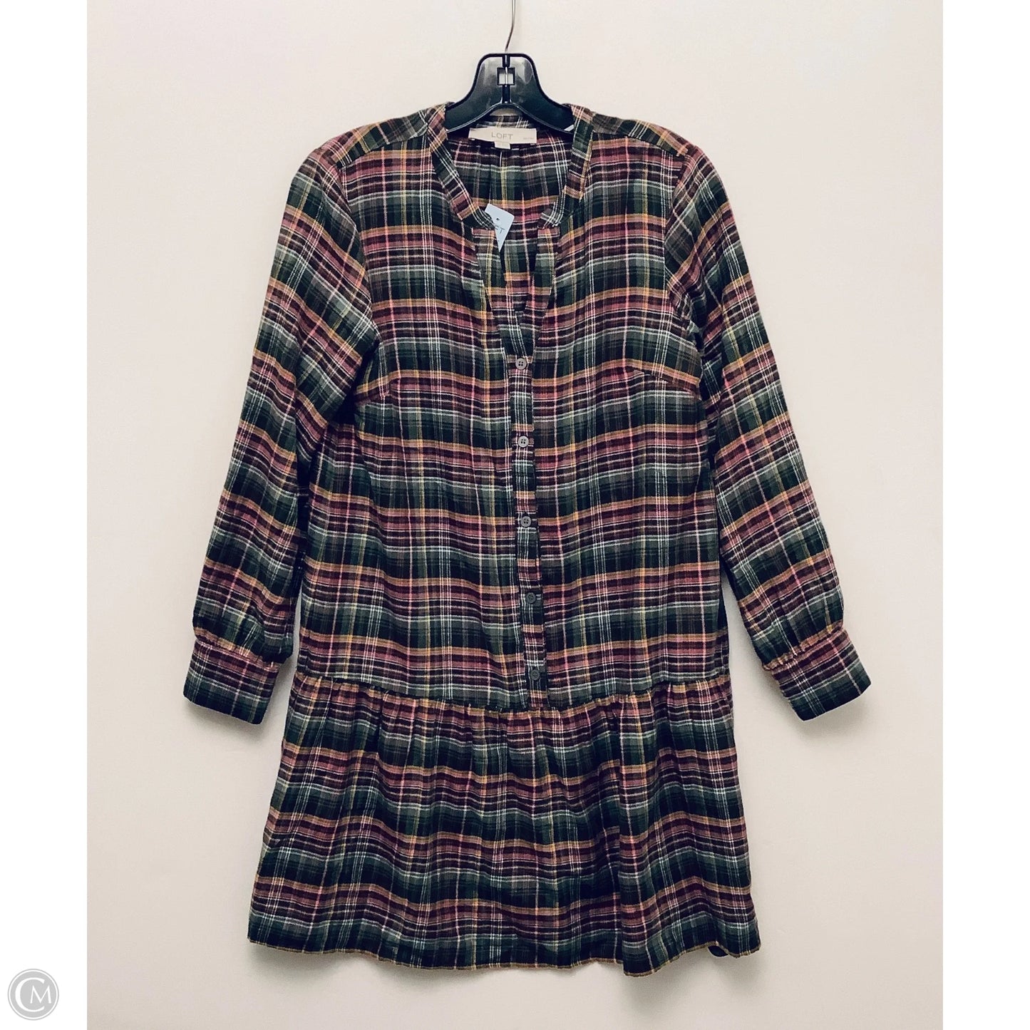 Dress Casual Short By Loft In Striped Pattern, Size: Sp