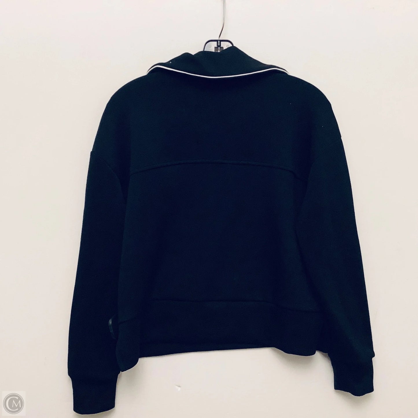 Sweatshirt Collar By Tahari By Arthur Levine In Black, Size: Sp