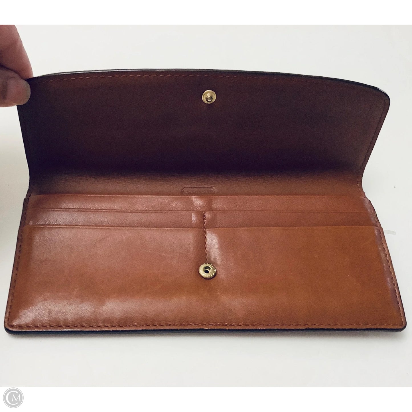 Wallet Designer By Coach, Size: Large