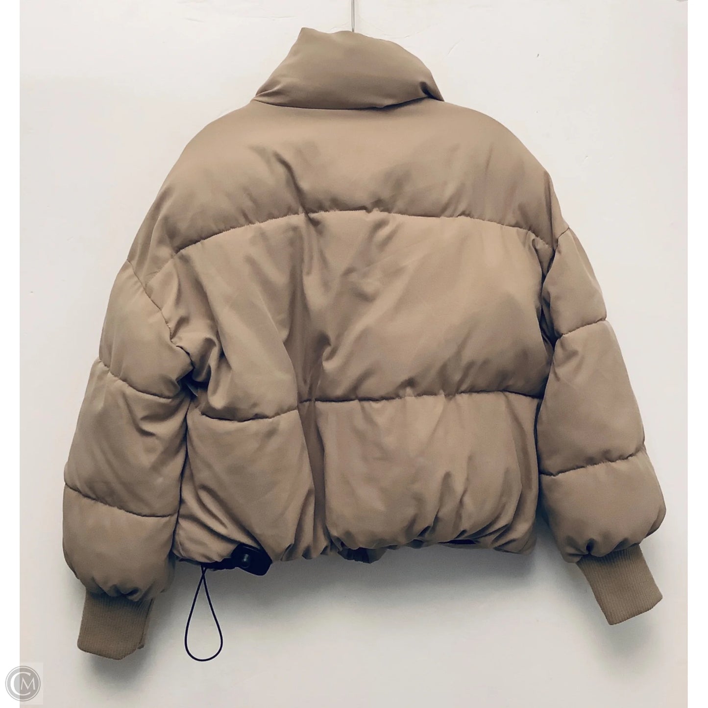 Jacket Puffer & Quilted By Clothes Mentor In Brown, Size: Xs