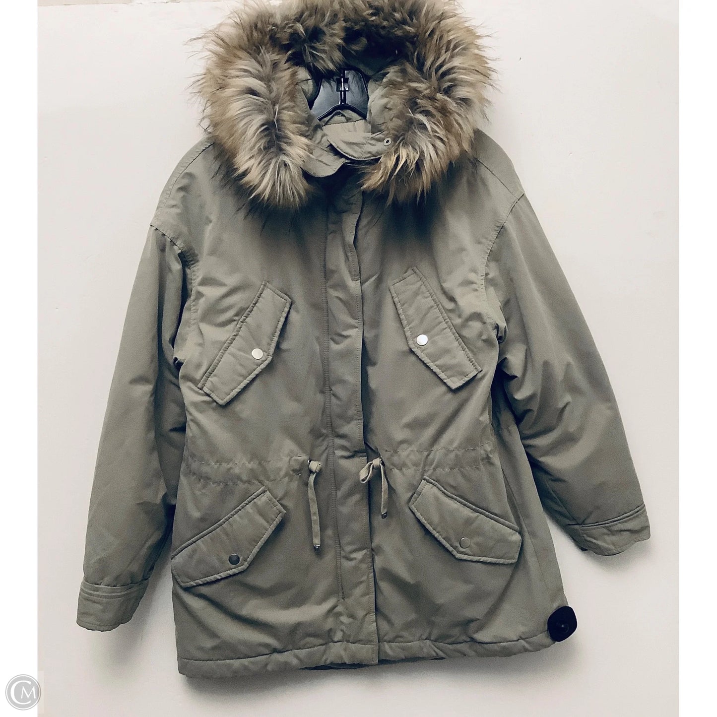 Jacket Puffer & Quilted By H&m In Green, Size: Xs